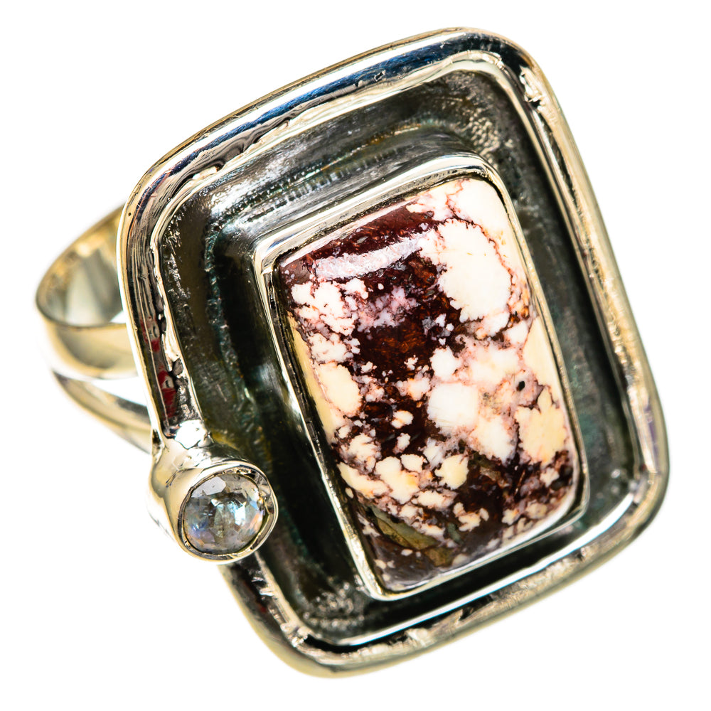 Wild Horse Jasper Rings handcrafted by Anasilvercos - RING104946 - Photo 2