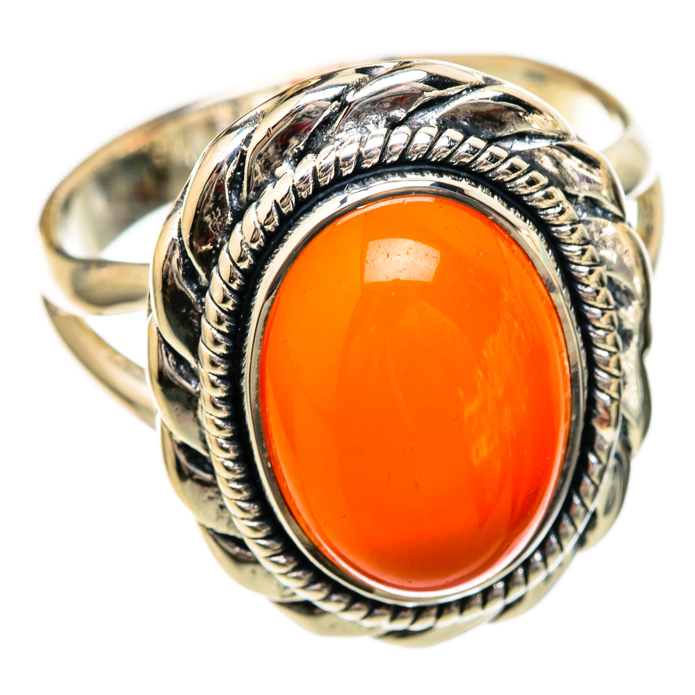 Carnelian Rings handcrafted by Anasilvercos - RING104948 - Photo 2