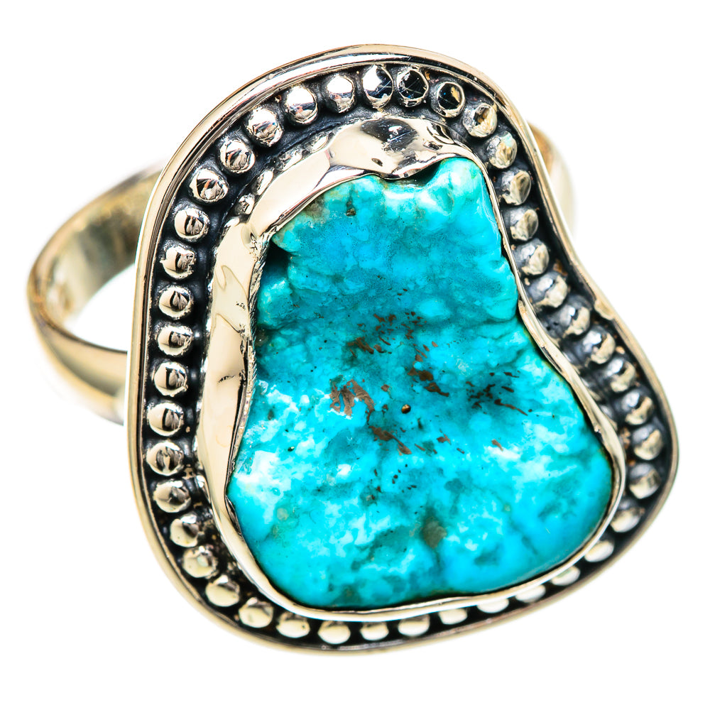 Chrysocolla Rings handcrafted by Anasilvercos - RING104968 - Photo 2