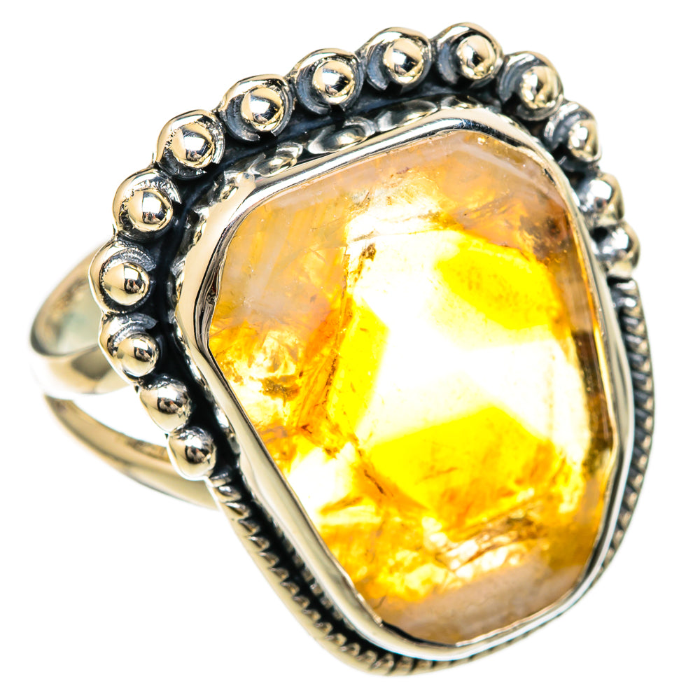 Citrine Rings handcrafted by Anasilvercos - RING105010 - Photo 2
