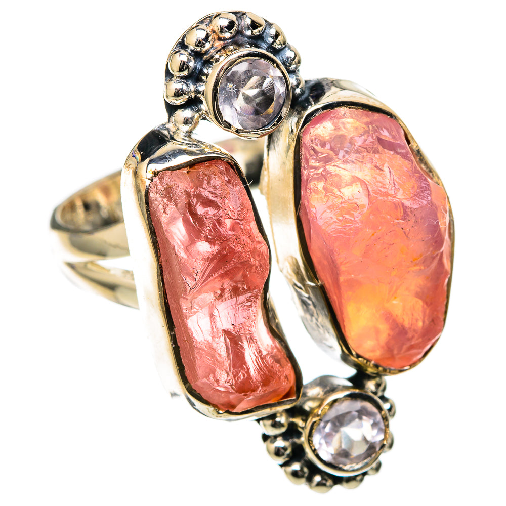 Morganite Rings handcrafted by Anasilvercos - RING105031 - Photo 2