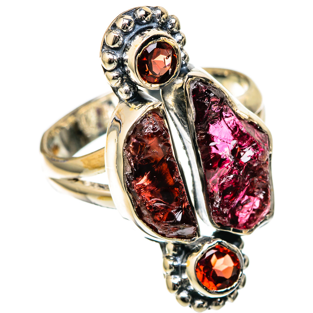 Garnet Rings handcrafted by Anasilvercos - RING105033 - Photo 2
