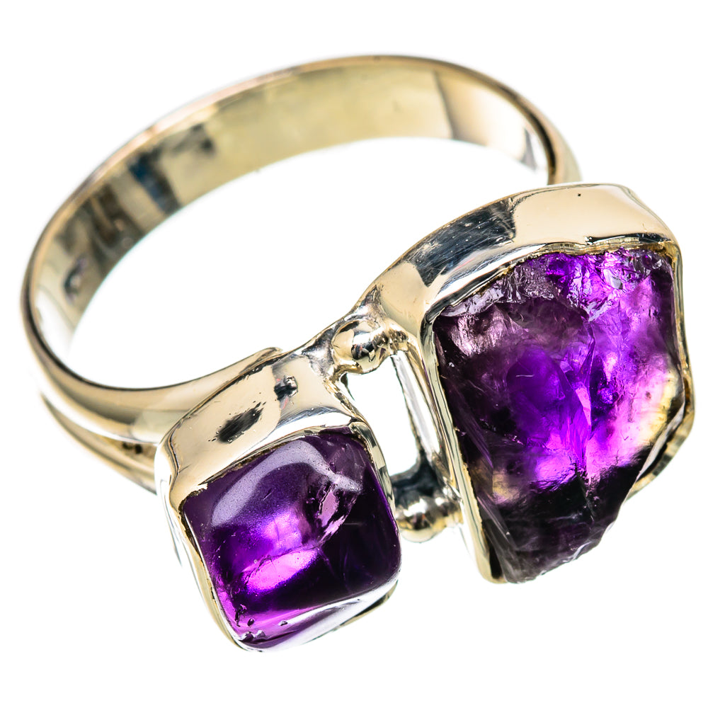 Amethyst Rings handcrafted by Anasilvercos - RING105035 - Photo 2