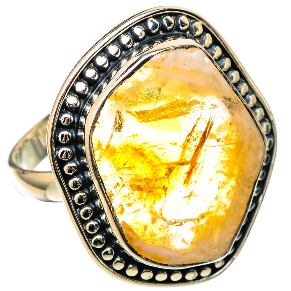 Citrine Rings handcrafted by Anasilvercos - RING105066 - Photo 2