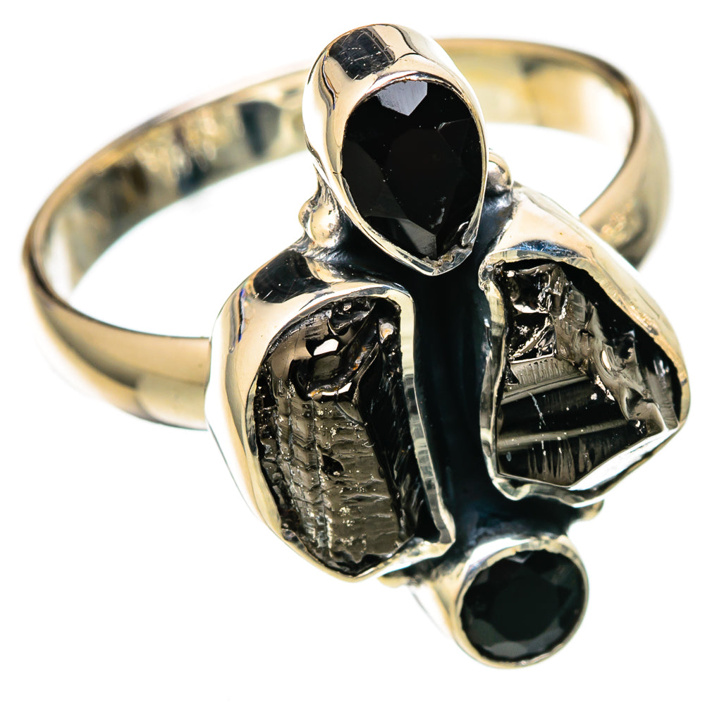 Black Tourmaline Rings handcrafted by Anasilvercos - RING105076 - Photo 2