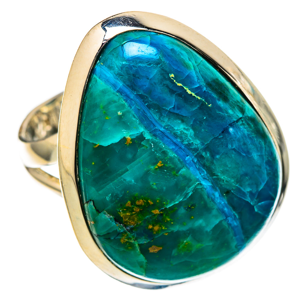 Chrysocolla Rings handcrafted by Anasilvercos - RING105087 - Photo 2