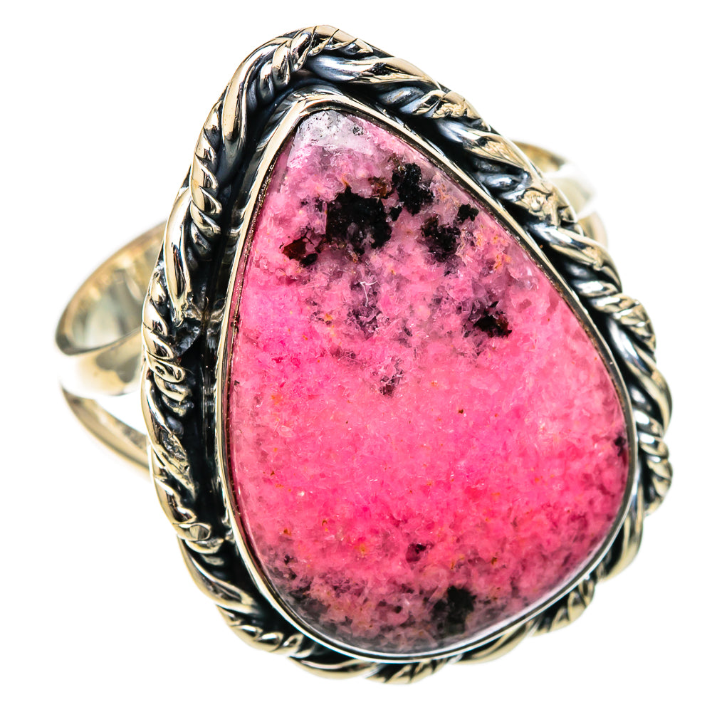 Rhodonite Rings handcrafted by Anasilvercos - RING105102 - Photo 2