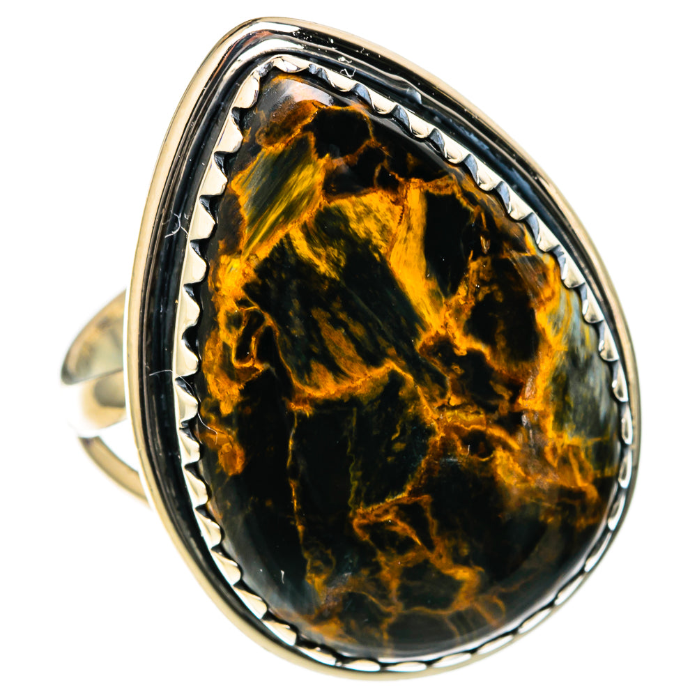 Pietersite Rings handcrafted by Anasilvercos - RING105109 - Photo 2