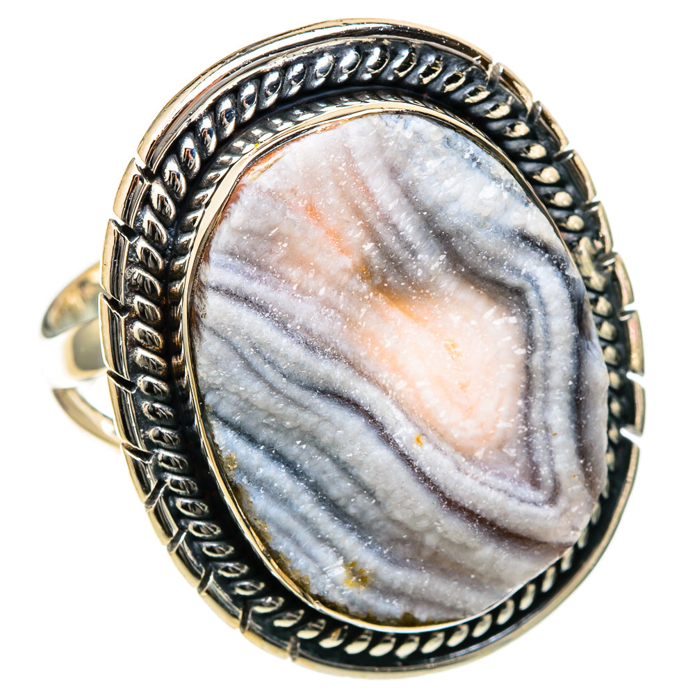 Desert Druzy Rings handcrafted by Anasilvercos - RING105118 - Photo 2