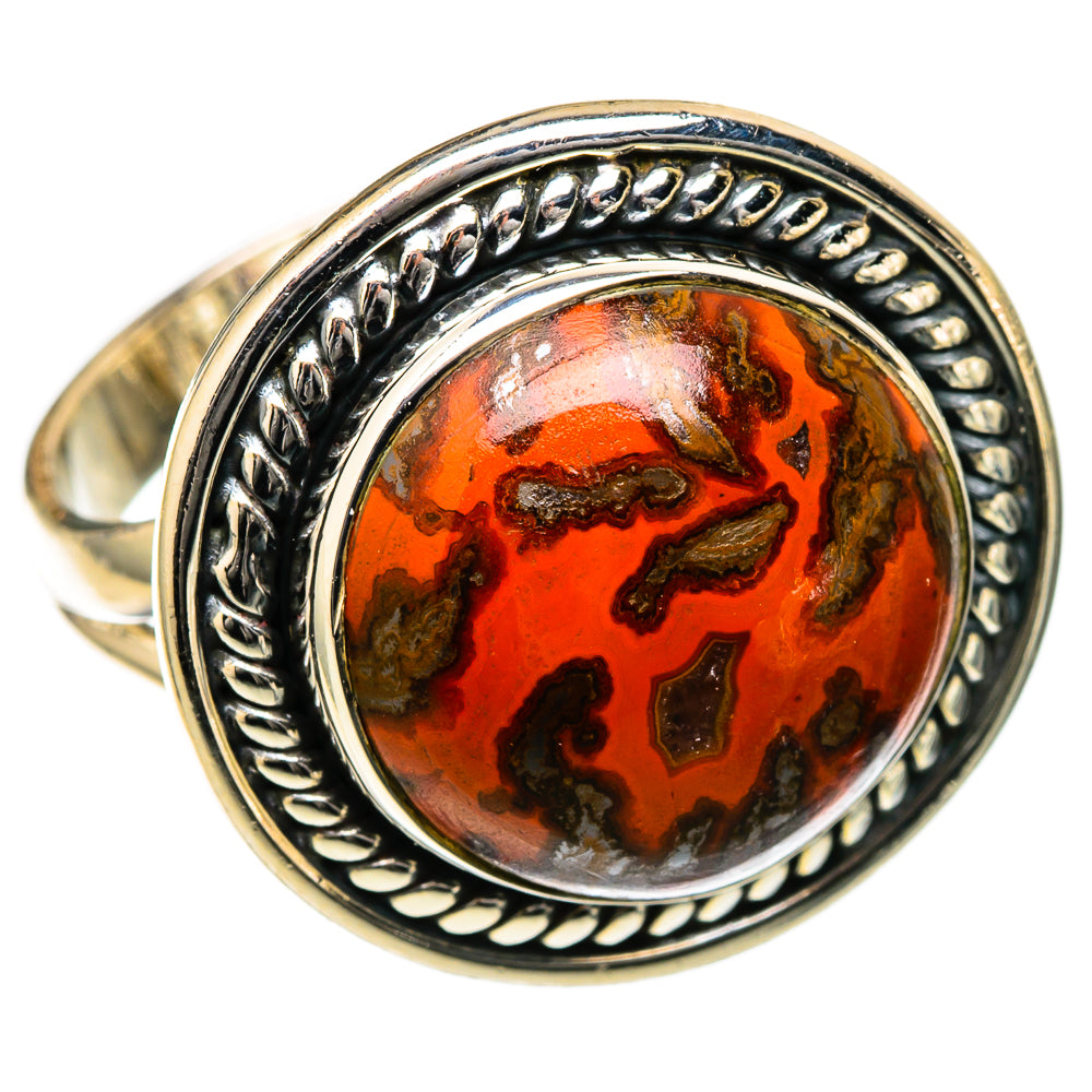 Moroccan Agate Rings handcrafted by Anasilvercos - RING105159 - Photo 2