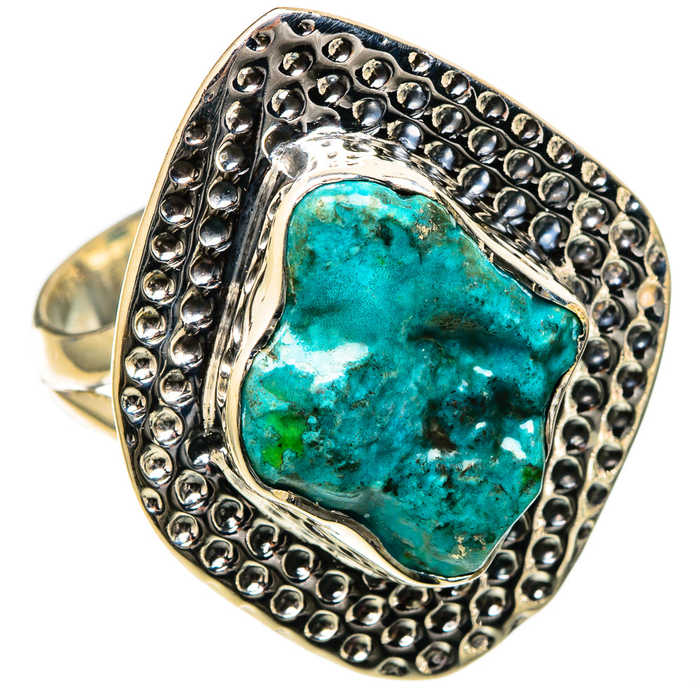Chrysocolla Rings handcrafted by Anasilvercos - RING105175 - Photo 2