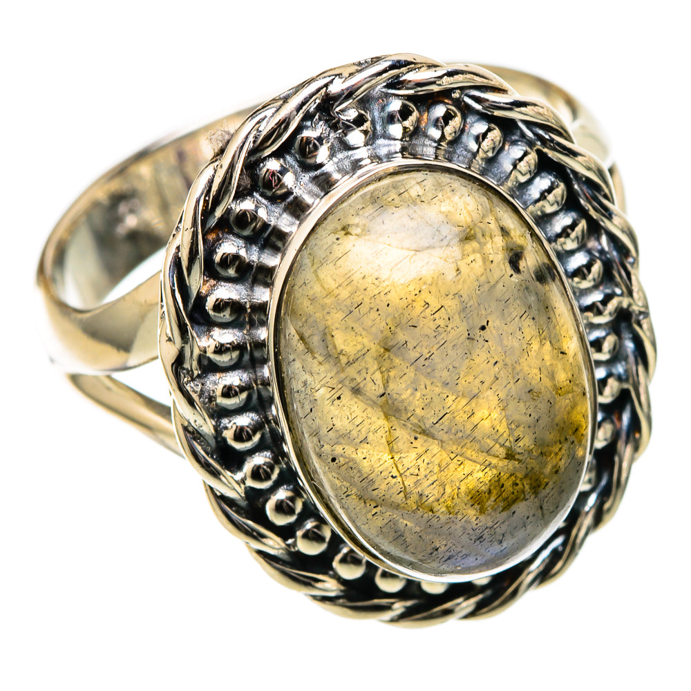 Labradorite Rings handcrafted by Anasilvercos - RING105176 - Photo 2