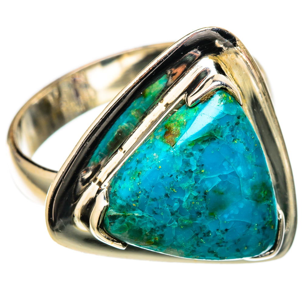 Chrysocolla Rings handcrafted by Anasilvercos - RING105196 - Photo 2