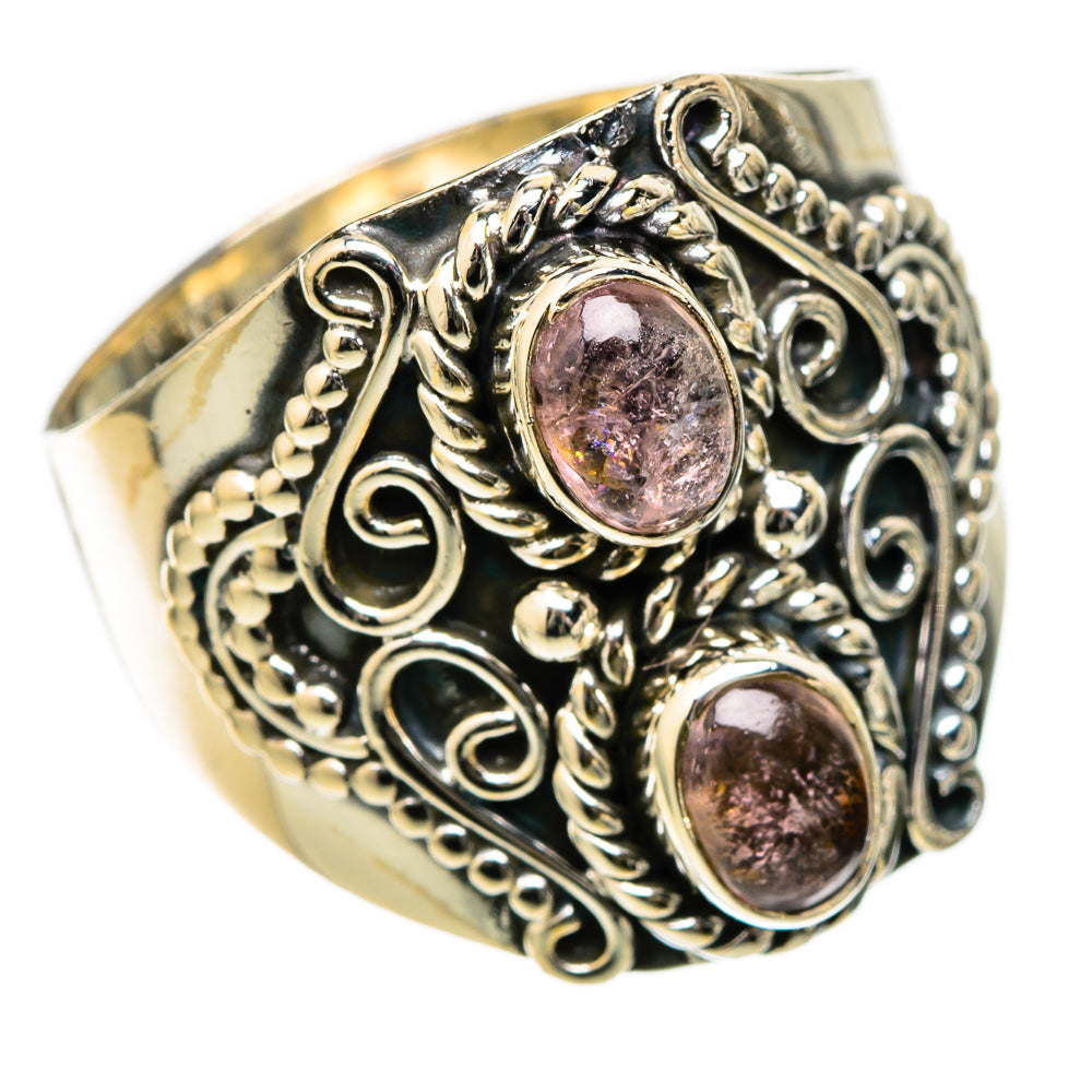 Pink Tourmaline Rings handcrafted by Anasilvercos - RING105209 - Photo 2