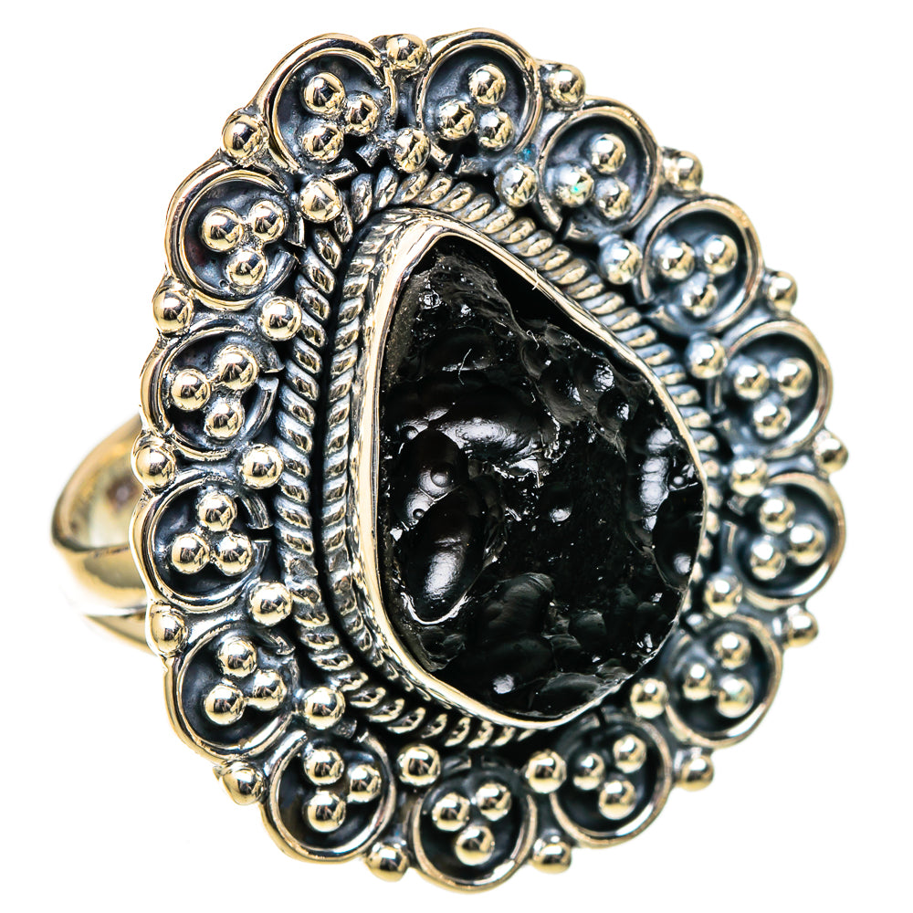 Tektite Rings handcrafted by Anasilvercos - RING105216 - Photo 2