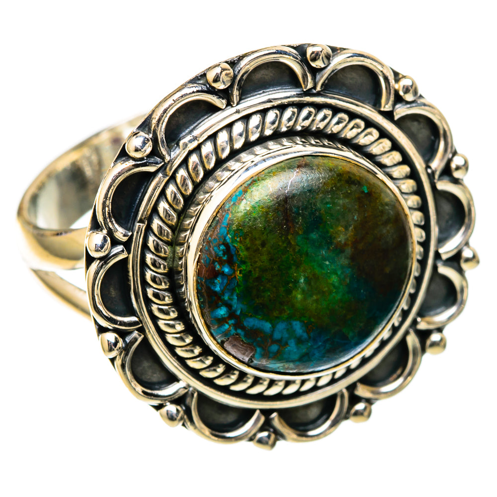 Shattuckite Rings handcrafted by Anasilvercos - RING105221 - Photo 2