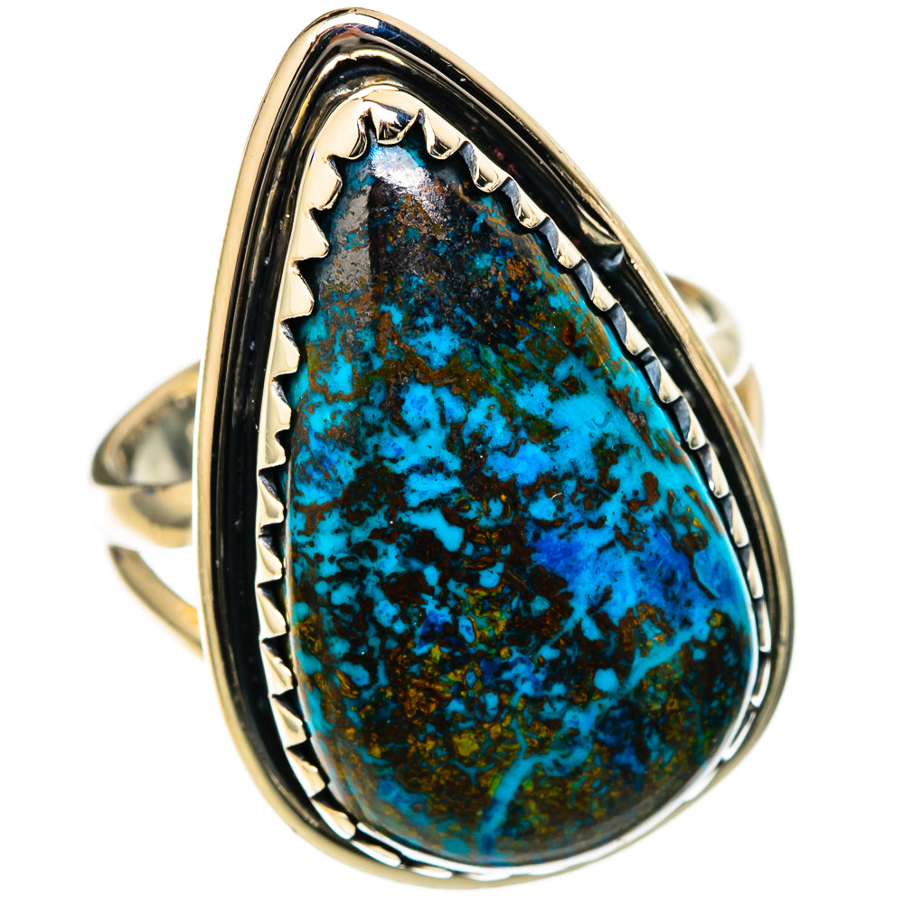 Shattuckite Rings handcrafted by Anasilvercos - RING105245 - Photo 2