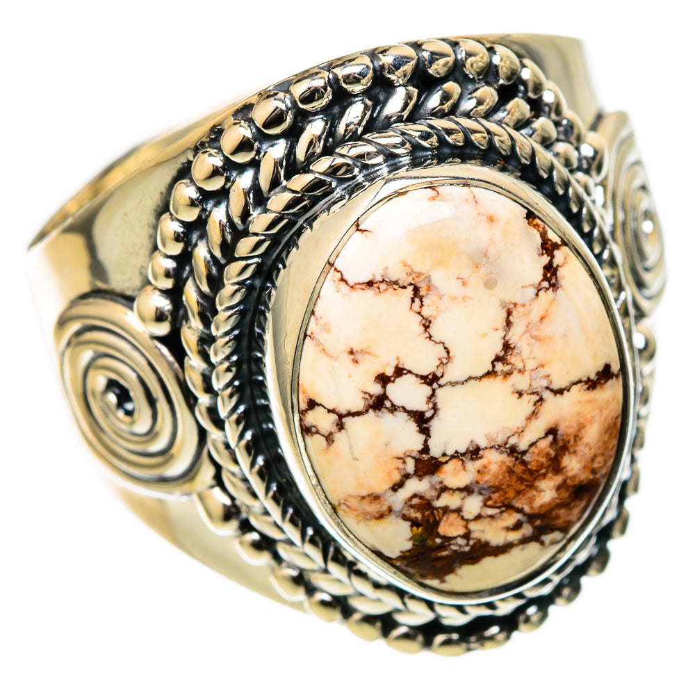 Wild Horse Jasper Rings handcrafted by Anasilvercos - RING105249 - Photo 2