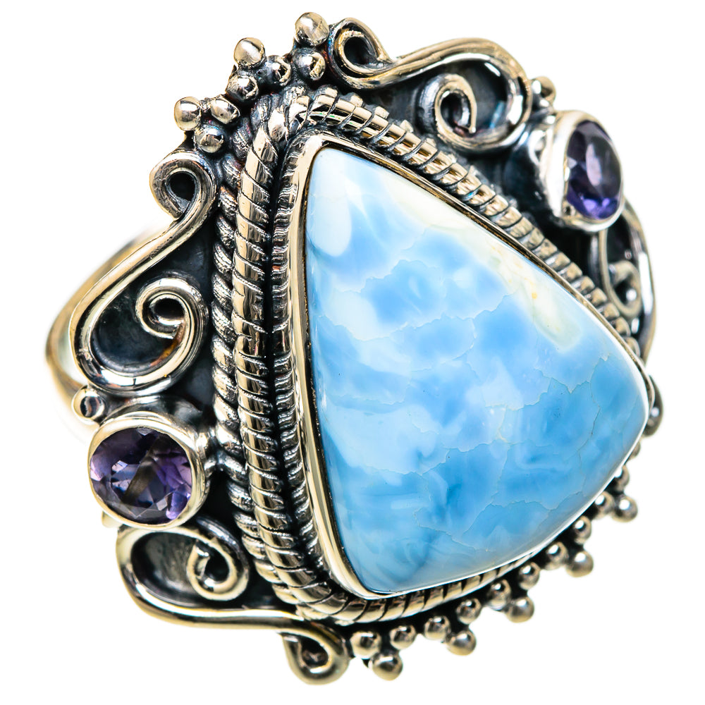Larimar Rings handcrafted by Anasilvercos - RING105274 - Photo 2