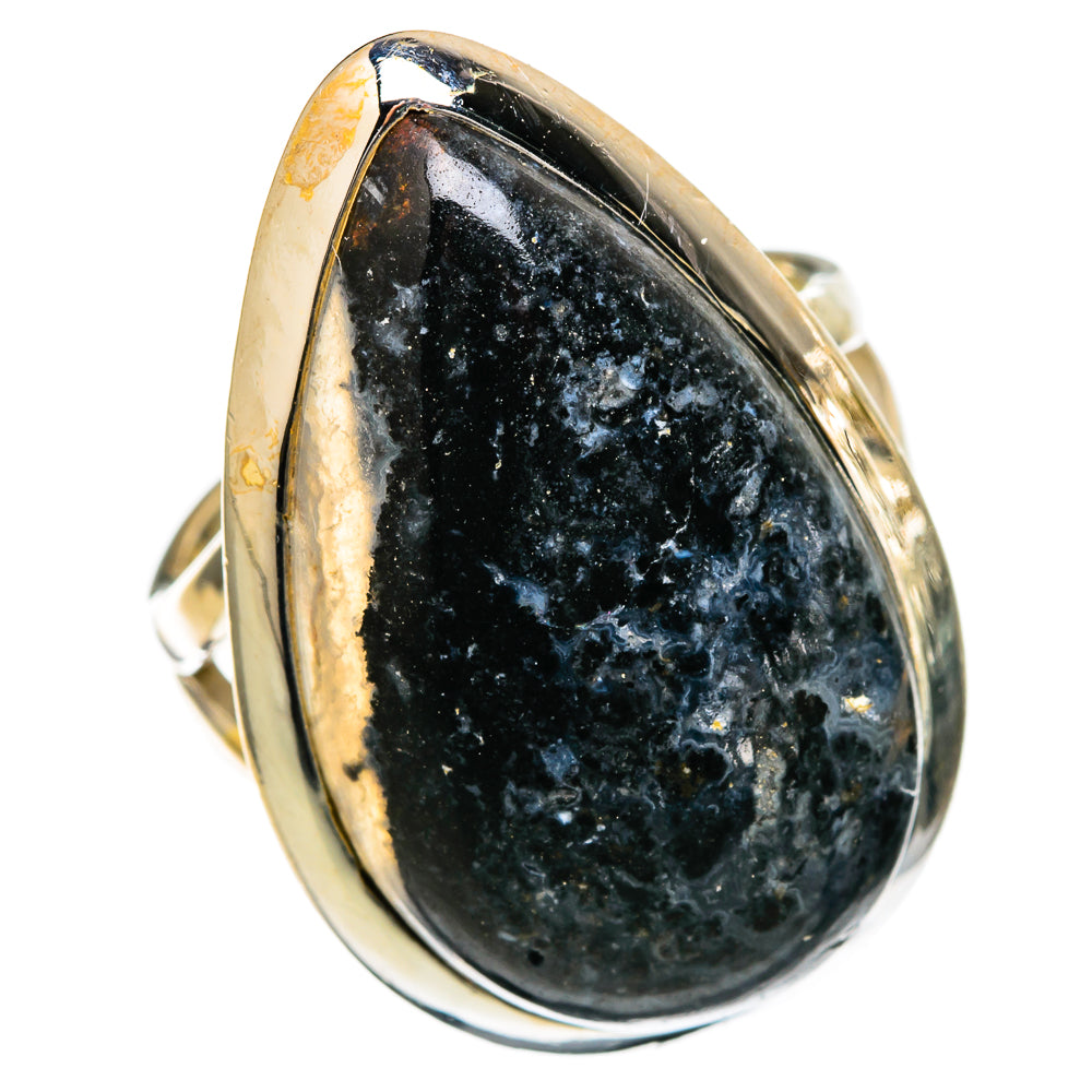 Astrophyllite Rings handcrafted by Anasilvercos - RING105301 - Photo 2
