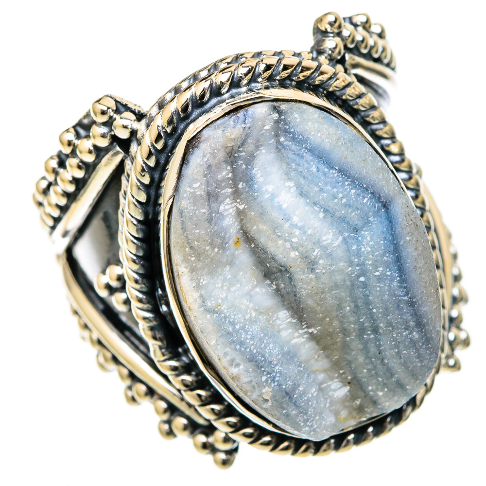 Desert Druzy Rings handcrafted by Anasilvercos - RING105308 - Photo 2