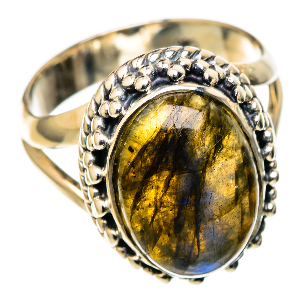 Labradorite Rings handcrafted by Anasilvercos - RING105322 - Photo 2