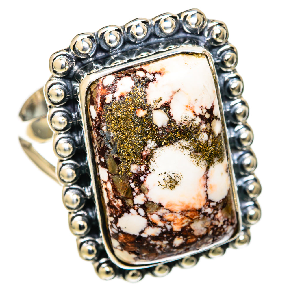Wild Horse Jasper Rings handcrafted by Anasilvercos - RING105330 - Photo 2