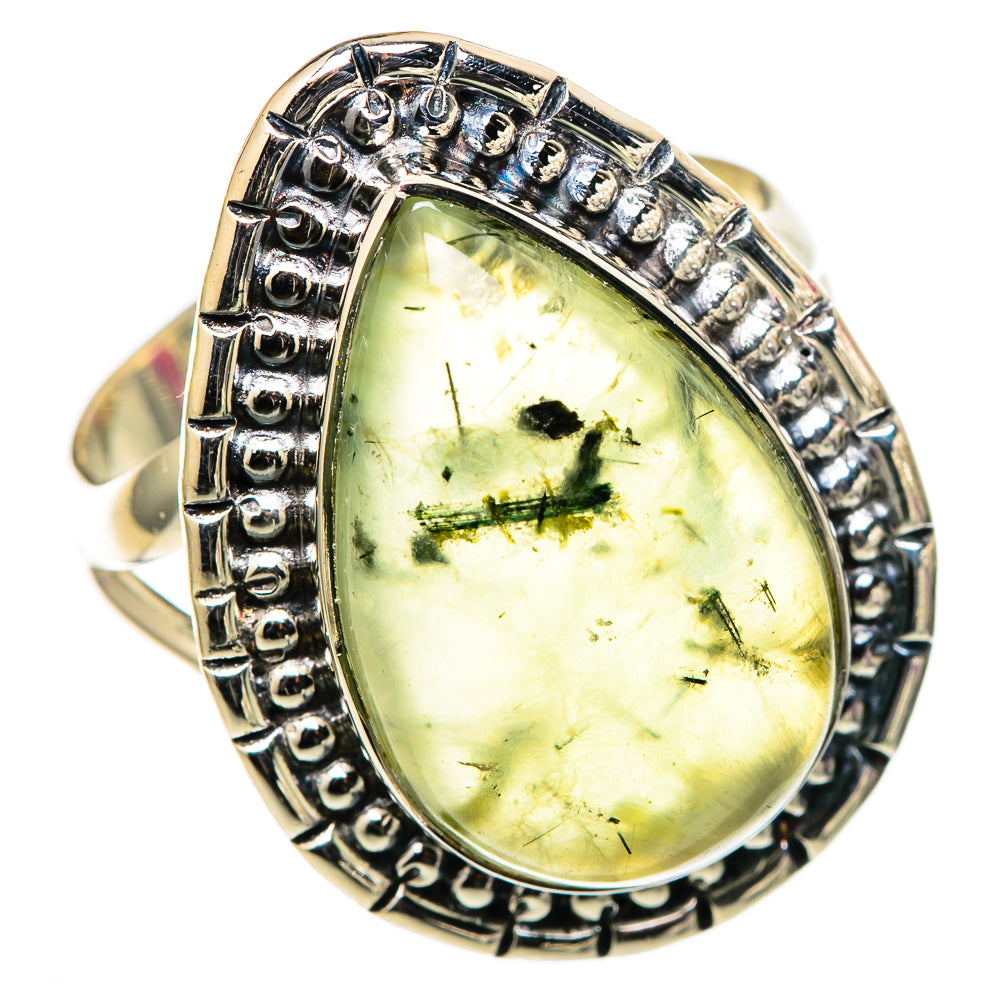 Prehnite Rings handcrafted by Anasilvercos - RING105362 - Photo 2
