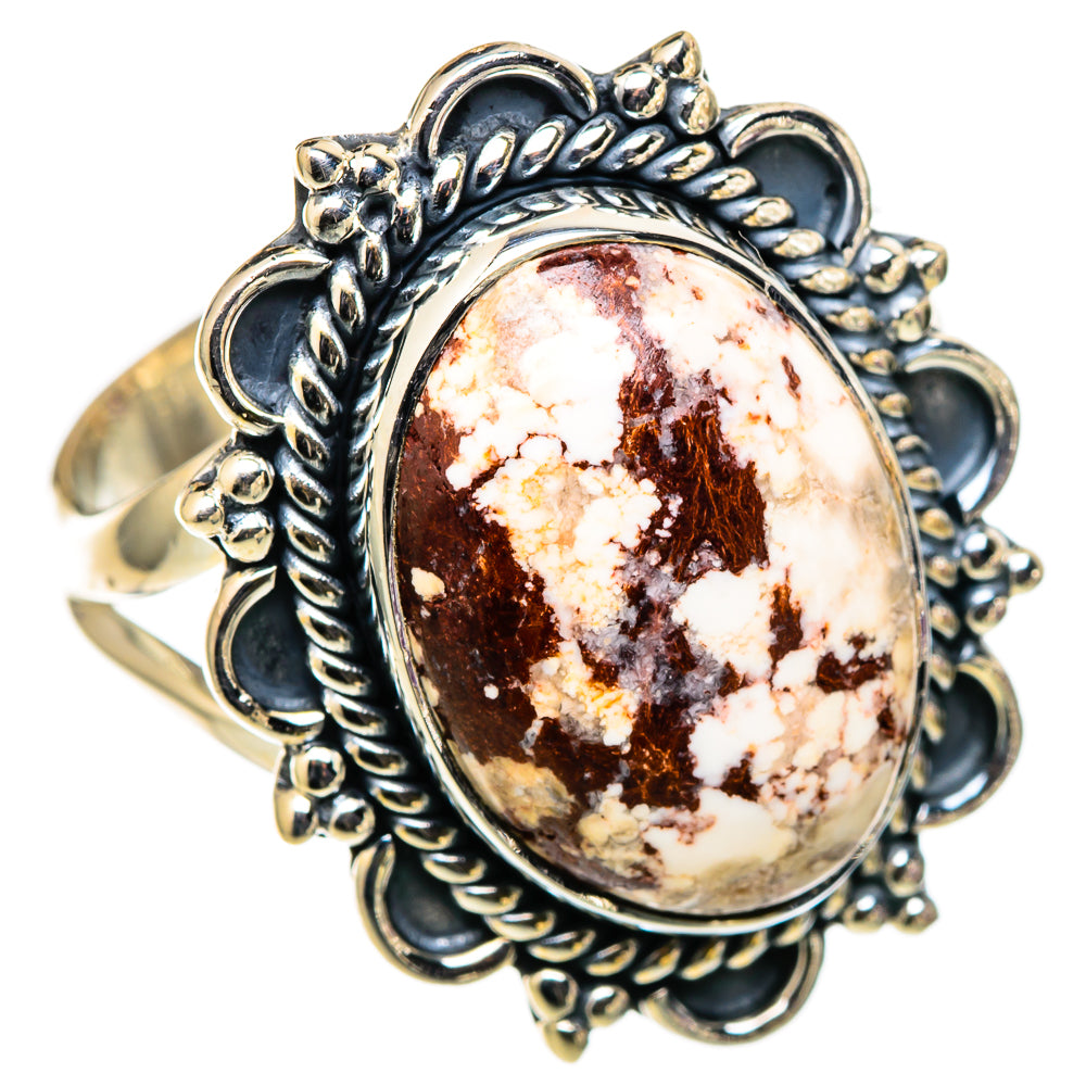 Wild Horse Jasper Rings handcrafted by Anasilvercos - RING105370 - Photo 2