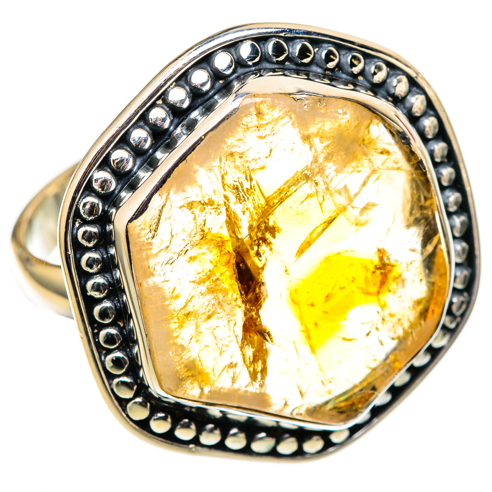 Citrine Rings handcrafted by Anasilvercos - RING105374 - Photo 2