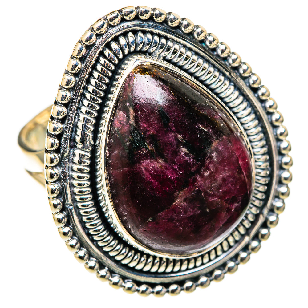 Russian Eudialyte Rings handcrafted by Anasilvercos - RING105377 - Photo 2