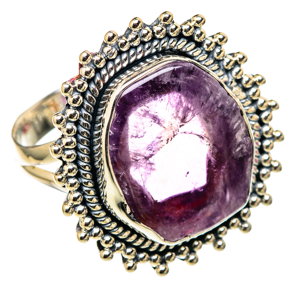 Amethyst Rings handcrafted by Anasilvercos - RING105380 - Photo 2