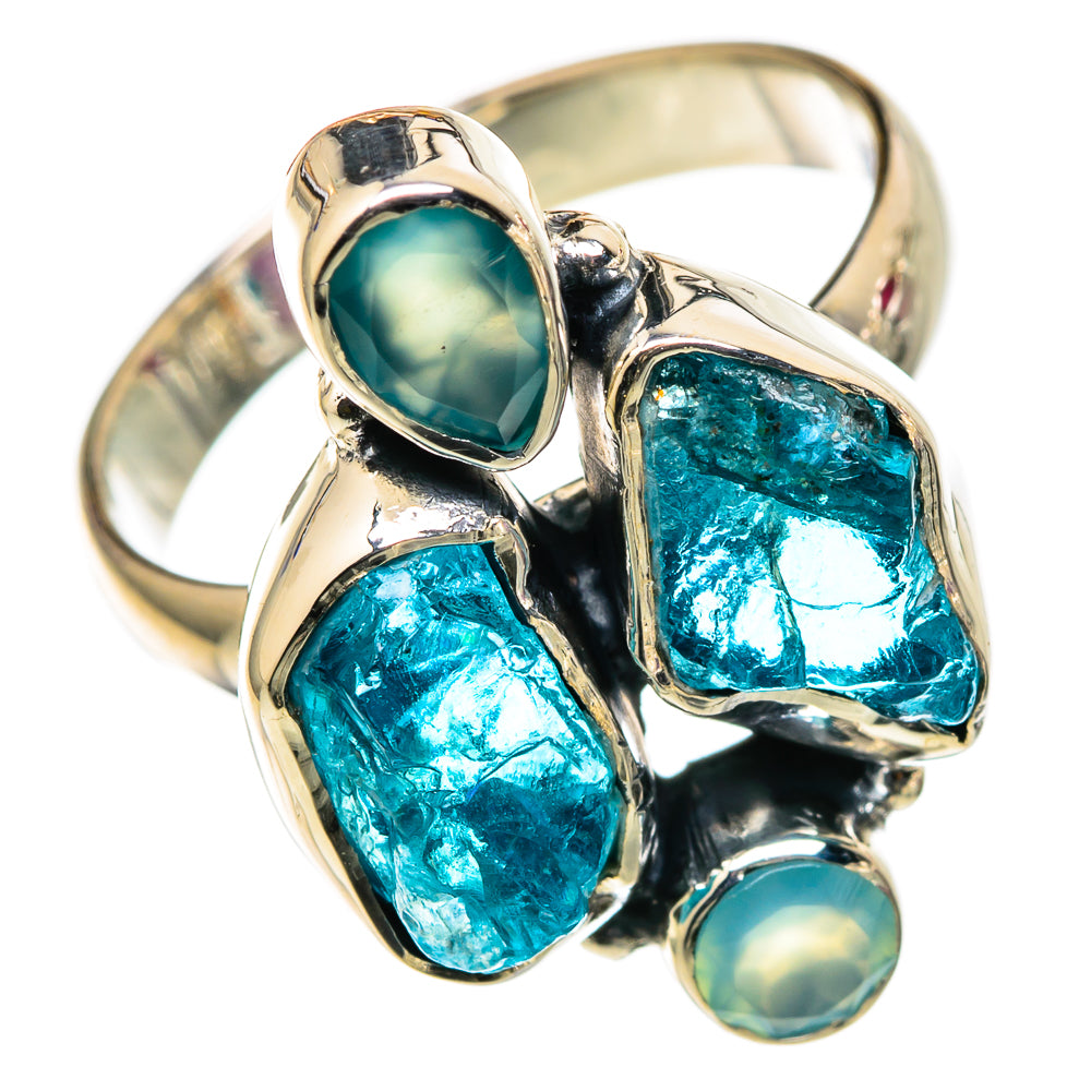 Apatite Rings handcrafted by Anasilvercos - RING105398 - Photo 2