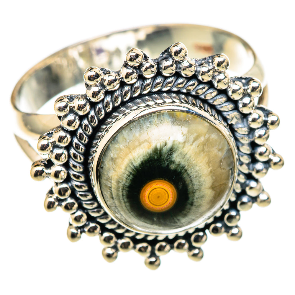 Ocean Jasper Rings handcrafted by Anasilvercos - RING105445 - Photo 2