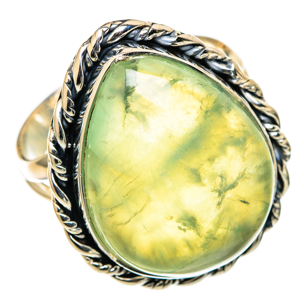 Prehnite Rings handcrafted by Anasilvercos - RING105448 - Photo 2