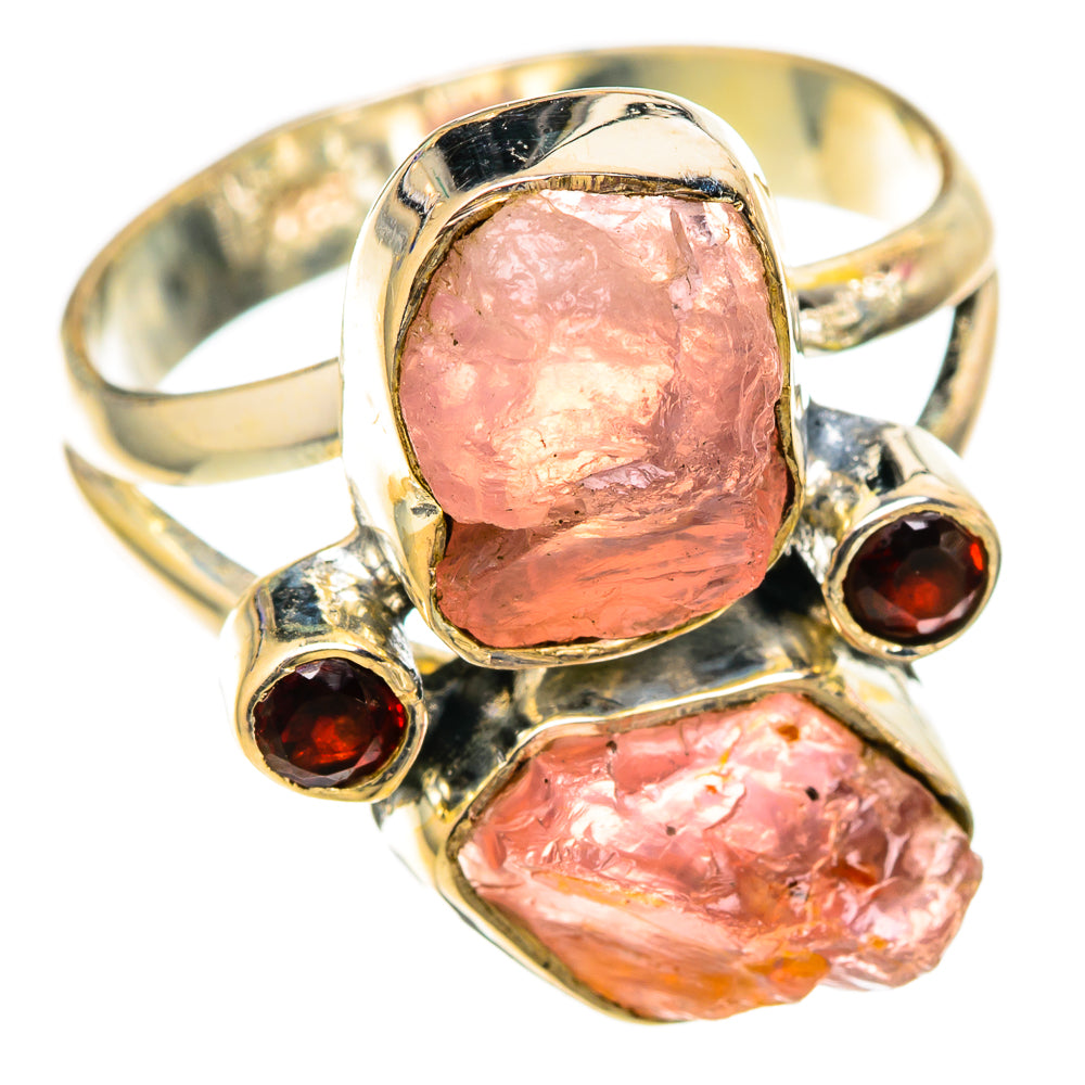 Rose Quartz Rings handcrafted by Anasilvercos - RING105458 - Photo 2