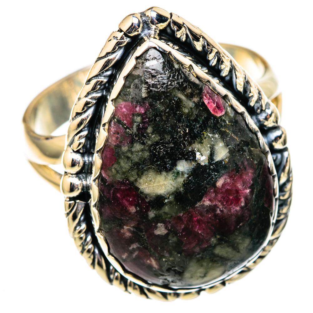 Russian Eudialyte Rings handcrafted by Anasilvercos - RING105459 - Photo 2