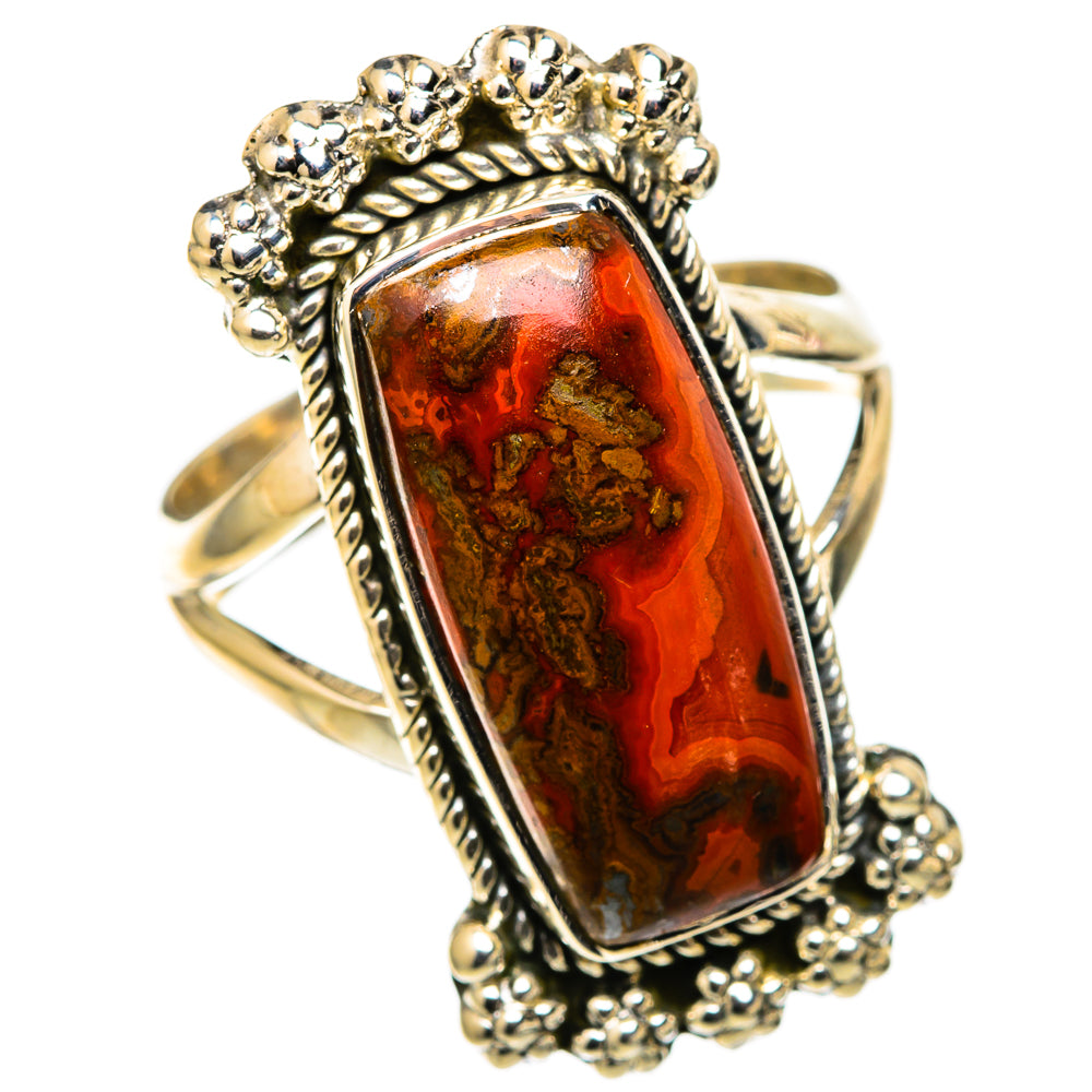 Moroccan Agate Rings handcrafted by Anasilvercos - RING105494 - Photo 2
