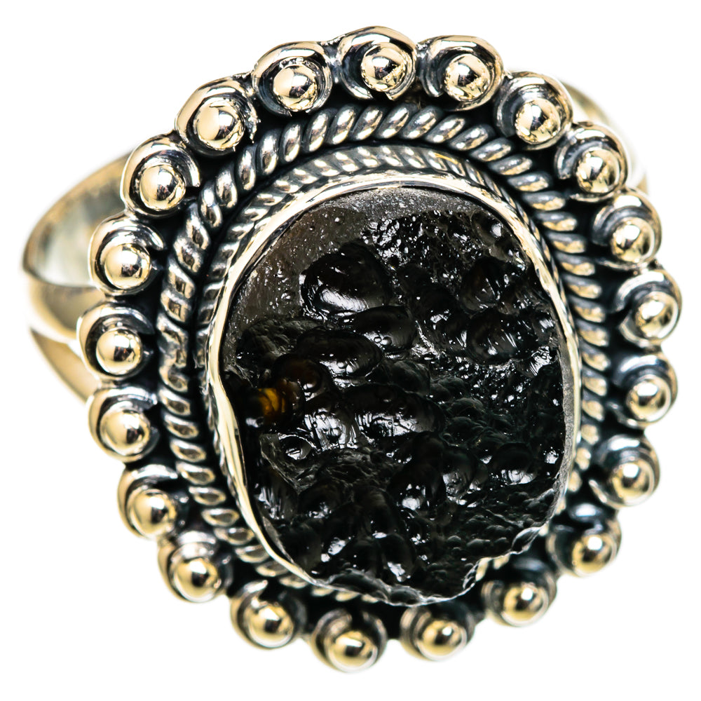 Tektite Rings handcrafted by Anasilvercos - RING105503 - Photo 2