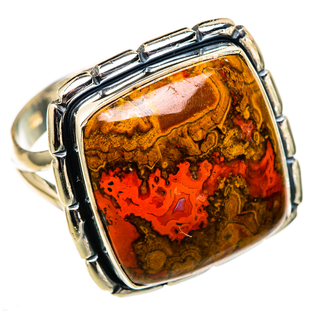 Moroccan Agate Rings handcrafted by Anasilvercos - RING105537 - Photo 2