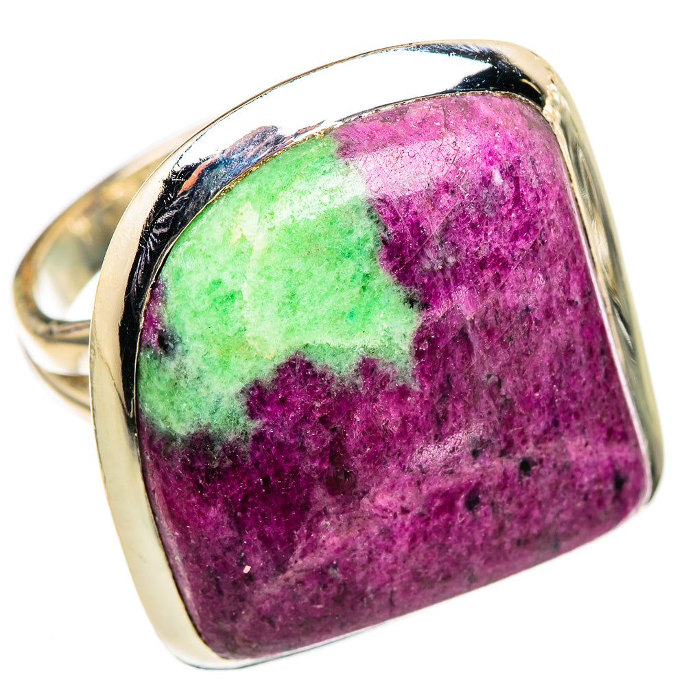 Ruby Zoisite Rings handcrafted by Anasilvercos - RING105546 - Photo 2