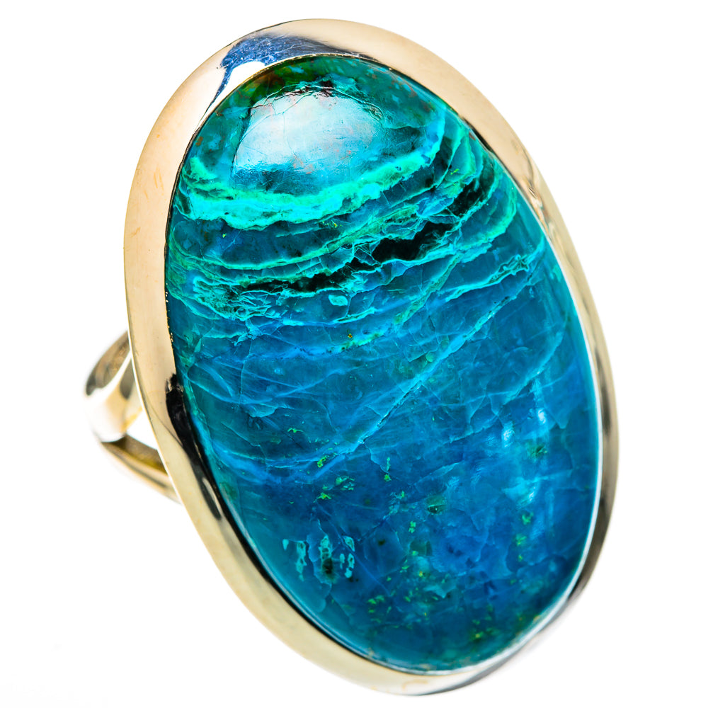 Chrysocolla Rings handcrafted by Anasilvercos - RING105575 - Photo 2