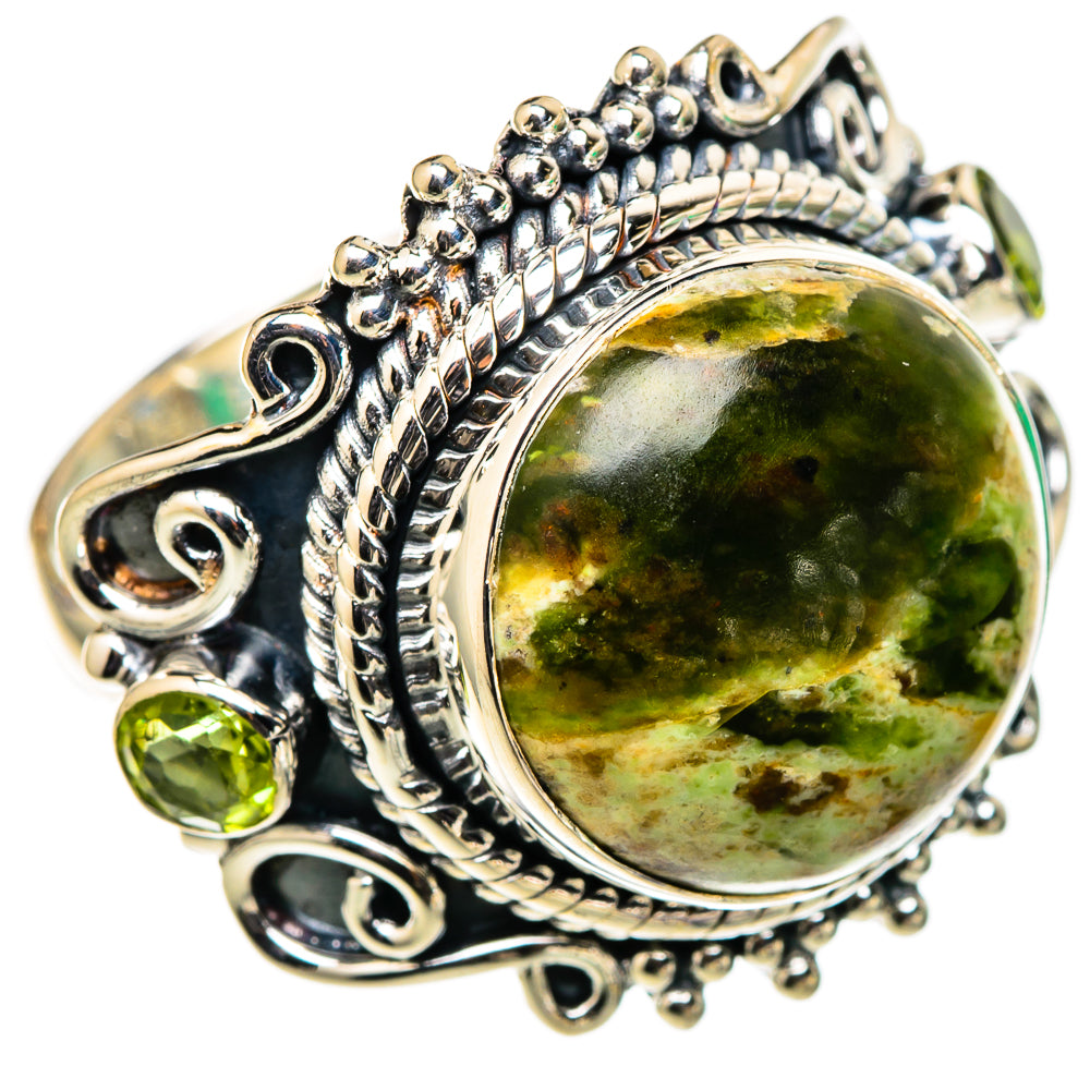 Ocean Jasper Rings handcrafted by Anasilvercos - RING105581 - Photo 2