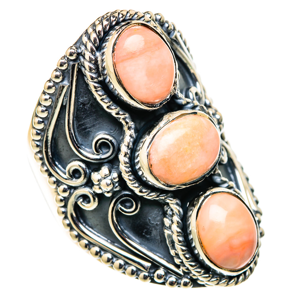 Scolecite Rings handcrafted by Anasilvercos - RING105592 - Photo 2