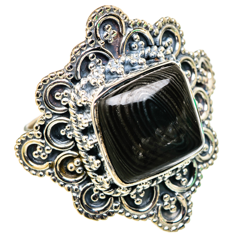 Psilomelane Rings handcrafted by Anasilvercos - RING105600 - Photo 2