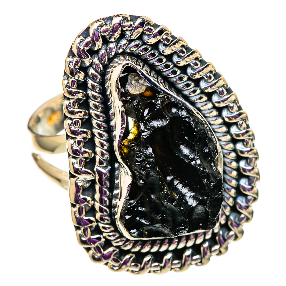 Tektite Rings handcrafted by Anasilvercos - RING105643 - Photo 2