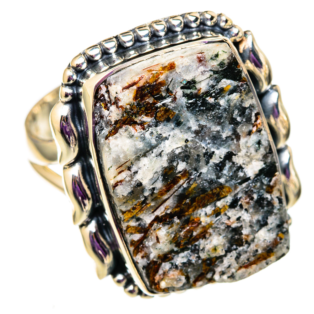 Astrophyllite Rings handcrafted by Anasilvercos - RING105667 - Photo 2