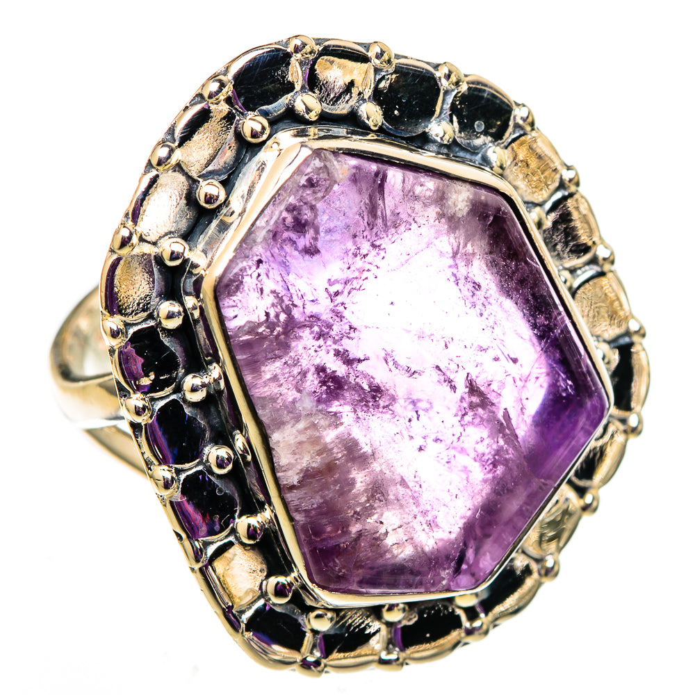 Star Amethyst Rings handcrafted by Anasilvercos - RING105673 - Photo 2
