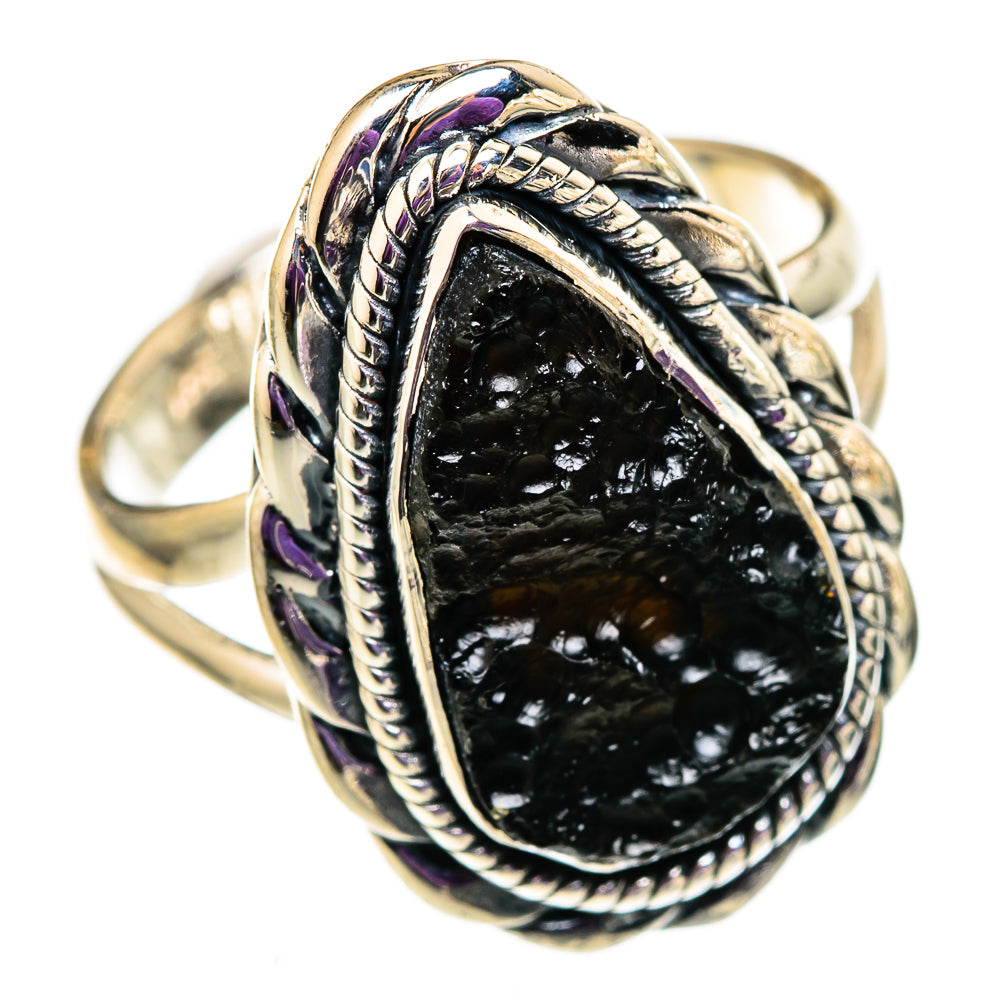 Tektite Rings handcrafted by Anasilvercos - RING105678 - Photo 2
