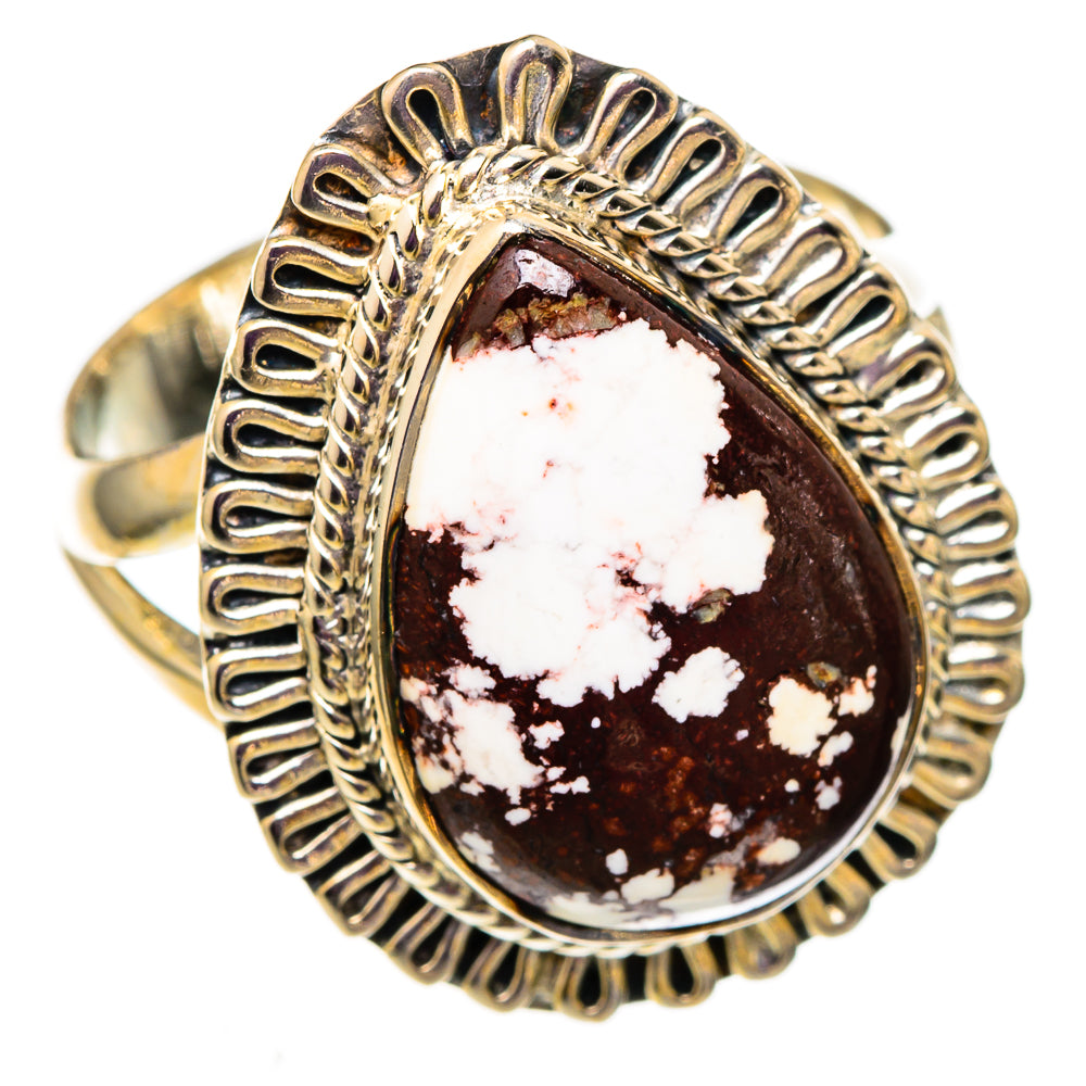 Wild Horse Jasper Rings handcrafted by Anasilvercos - RING105699 - Photo 2